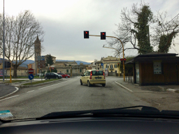 Entering Foligno